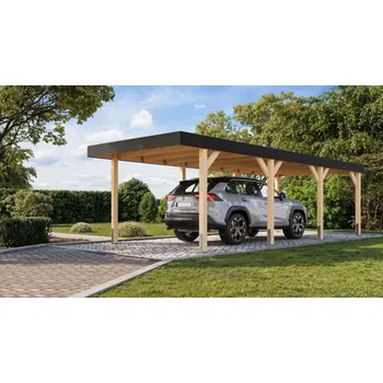 Zahradní domek KARIBU HOLZTECHNIK carport KARIBU LEIMHOLZ 2 (12152) LG4459