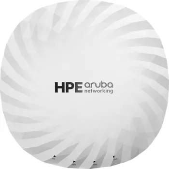 HPE Aruba Networking AP-755 (RW) Access point, vnitřní, 2,4GHz, 5GHz, 6GHz, 802.11be, 4×4 MIMO, 2× 10G RJ-45, OFDMA, PoE, bílý, (RW) Unified AP S1G84A