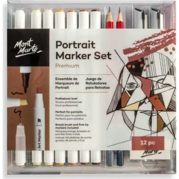 MontMarte Mont Marte sada fixů a příslušenství pro portrétní kresbu