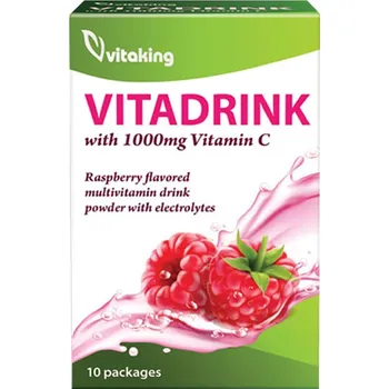 Fitness strava Vitaking Vitadrink Multivitamin 10 sáčků Příchuť: malina