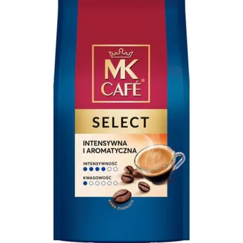 Káva MK Cafe kávová zrna MK Cafe Select kávová zrna 1000 g