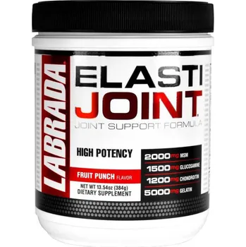 Kloubní výživa Labrada ElastiJoint® - ochrana kloubů 384 g Příchuť: ovocný punč