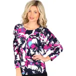 Dámské tričko Lavena 386 Evona růžová/tm.modrá