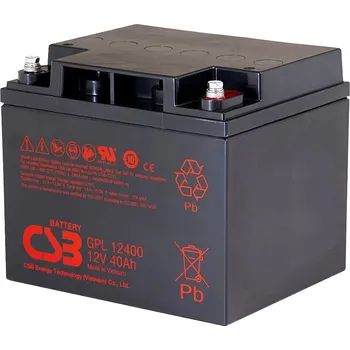 Trakční baterie CSB 12V 40Ah GPL12400 I