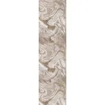 Flair Rugs Moderní béžový běhoun Eris Marbled Natural 60x230 cm - odolný a elegantní Rozměry koberců: 80x300