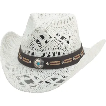 Klobouk Young Love – westernový klobouk z Toyo Straw, černý Velikost: S-M