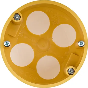 Elektrická zásuvka Berker Instalační krabička do sádrokartonu Rozměry: 1-násobný, Hloubka: 43 mm