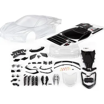 RC vybavení 1:10 Traxxas C8 Stingray: Karoserie čirá