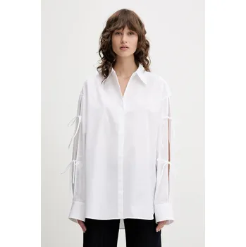 Pánská košile Bavlněná košile HUGO 50538440 bílá 00X, vel. 34