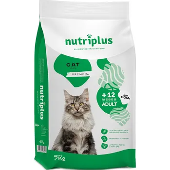 Krmivo pro kočku Výhodné balení: 2x 7kg Nutriplus Cat Adult granule pro kočky