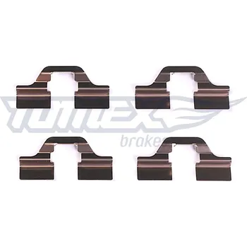 Přislušenství brzdového systému Sada příslušenství, obložení kotoučové brzdy TOMEX C TX 43-05