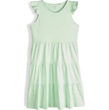 Dívčí oblečení GATE Bavlněné šaty s volánky 5Y 425-0334/402