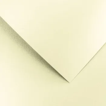 Papír Papír na vizitky A4 210g 205452 Pearl, krémový