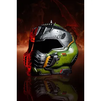 Replika zbraně Doom he Dark Ages - Replica Helmet Doom Slayer 36 cm