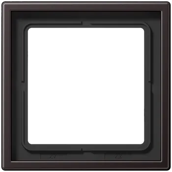 Venkovní osvětlení Rámeček, JUNG LS990, dark (lakovaný hliník) Rozměry: 1-násobný