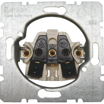 Elektrická zásuvka Berker Přístroj zásuvky bez ochranného kontaktu