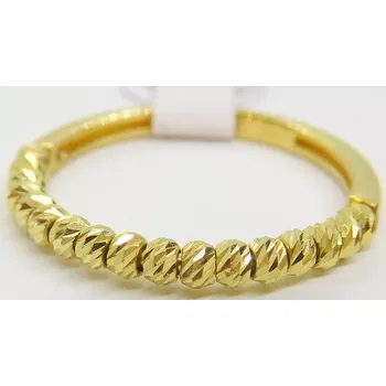 Prsten Klenoty Budín Dámský zlatý prsten s gravírováním 585/1,21gr vel. 51 HK1230 (Klenoty Budín Dámský zlatý prsten s gravírováním 585/1,21gr vel. 51 HK1230)