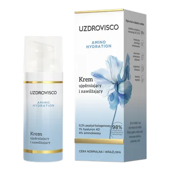 Pleťový krém Uzdrovisco AMINO HYDRATION zpevňující a hydratační krém, 50 ml