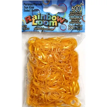 kreativní sada Rainbow Loom ® náhradní gumičky třpytivé sunkiss