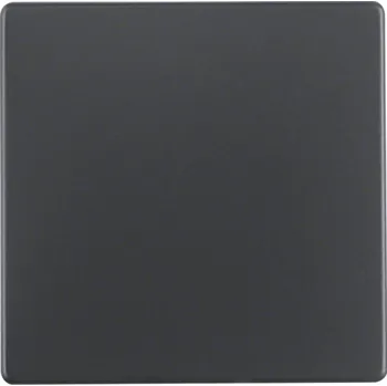 Elektrická zásuvka Kolébka, Berker Q.1/Q.3/Q.7/Q.9 Barva: Antracit, Povrch: Sametová