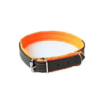 Obojek pro psa Obojek na psa kožený 60cm/24mm hnědý