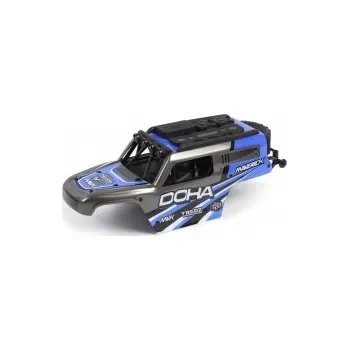 Volný čas 1:20 Maverick Doha 4WD Electric Truck: Lakovaná karoserie vč. doplňků (modrá)