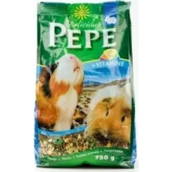 Krmivo pro hlodavce Pepe 750g morče + vitamín C