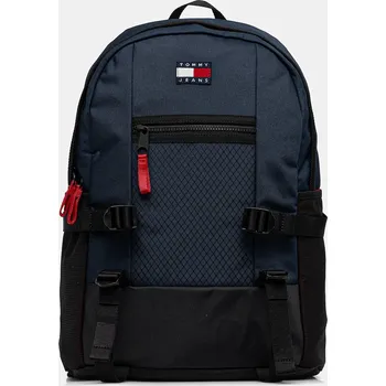 Sportovní batoh Batoh Tommy Jeans pánský, tmavomodrá barva, velký, AM0AM13402 59X, vel. ONE SIZE