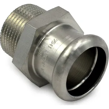 Fitinka INAIRCOM Připojovací šroubení 18mm x 3/4""a INOX PRESS, krátké