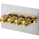 Buster + Punch 4G STMÍVAČ / OCEL / MOSAZ