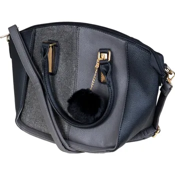 Kabelka Nicole Brown Luxusní kabelka JBFB 249 ČERNÁ