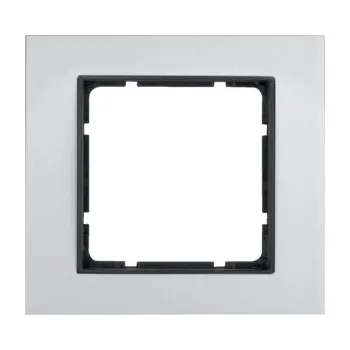 Elektrická zásuvka Rámeček Berker B.7, alu/antracit Rozměry: 1-násobný