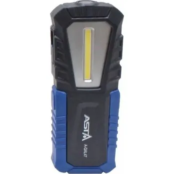 Svítilna Dílenská montážní lampa COB LED, 240 lm, nabíjecí, s magnetem a háčky - ASTA A-GAL47