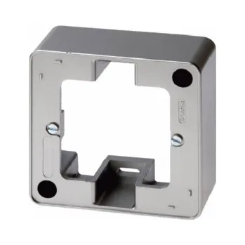 vypínač Berker Distanční rám 1-násobný pro nástěnnou montáž, antracit sametová