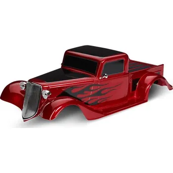 RC vybavení Traxxas karosérie Factory Five 35 Hot Rod Truck červená