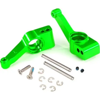 RC vybavení Traxxas těhlice zadní hliníková zelená (2 ks)