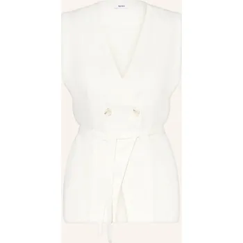 Dámská vesta Reiss Dámská Blejzrová Vesta Whitney Ze Lnu, režná, 42