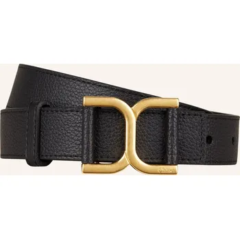 Opasek Chloé Dámský Kožený Opasek Marcie, černá, 90