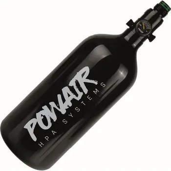 Airsoft PowAir PowAir HPA lahev BASIC Series 48ci / 0,8 l - 3000 PSI - Černá