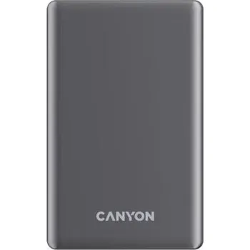 Powerbanka CANYON Power Bank PB-510, 10000 mAh, Magsafe wireless, 20W, Dark grey