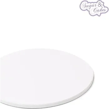 Termobox Sugar and Cakes DORTOVÁ PODLOŽKA SILNÁ - BÍLÁ pr.20,3 cm v.1,2cm