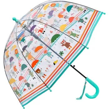 Deštník Dětský barevný deštník s medvídky - Ø 70*65 cm