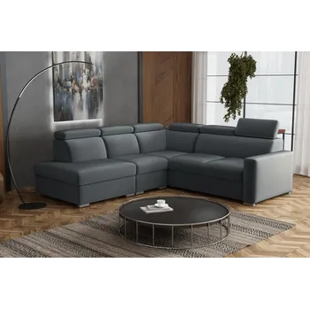 Sedací souprava Falco Sedací souprava Petrit VIII levá Paros tmavě šedá