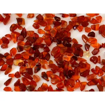 Přírodní kámen Karneol tmavý MINI MIX bal. 20g