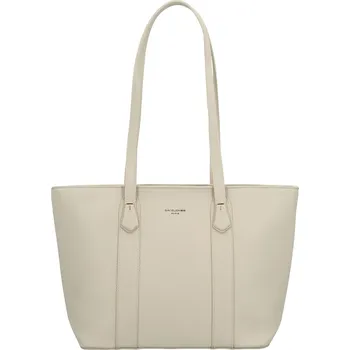 Kabelka Dámská kabelka na rameno krémová - David Jones Venny krémová