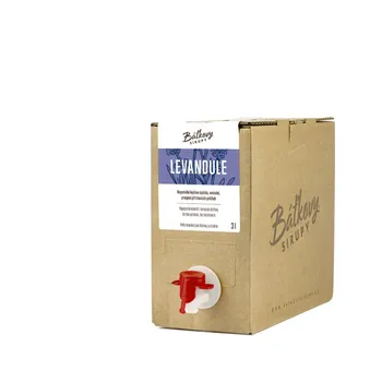 Sirup Levandulový sirup BAG 3 l