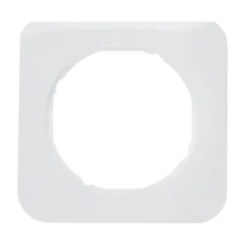 Elektrická zásuvka Rámeček Berker R.1, bílá, lesk Rozměry: 1-násobný