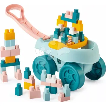 ostatní stavebnice Abrick vozík se stavebnicí kostky 40ks