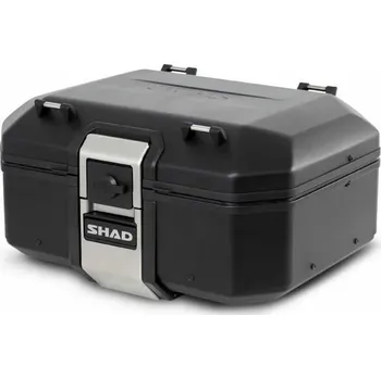 Motodoplněk Vrchní hliníkový kufr na motorku SHAD Terra TR37 D0TR37100B BLACK EDITION