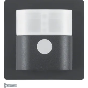 vypínač Čidlo pohybu IR pro výšku 1,1 m, komfort Berker Q.1/Q.3/Q.7/Q.9 Barva: Antracit, Povrch: Sametová